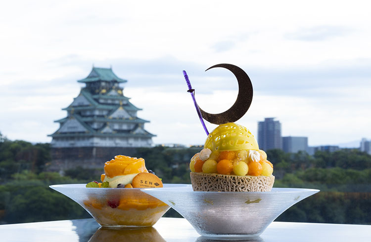 大阪城の絶景と共に楽しむ「“SAMURAI”かき氷」など3種の夏季限定かき氷メニュー
