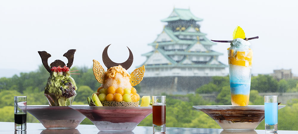かき氷　戦国三大武将