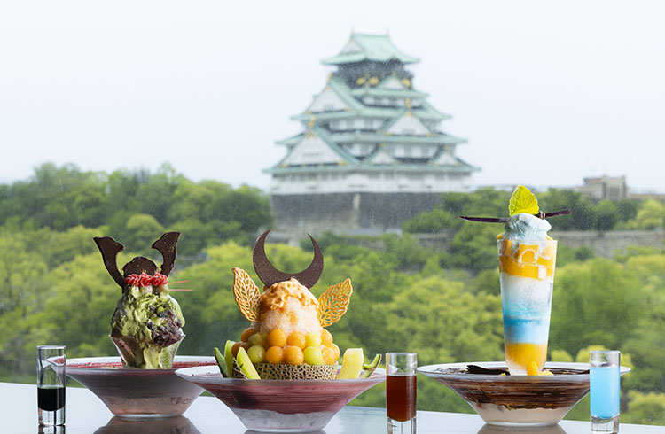 かき氷　戦国三大武将