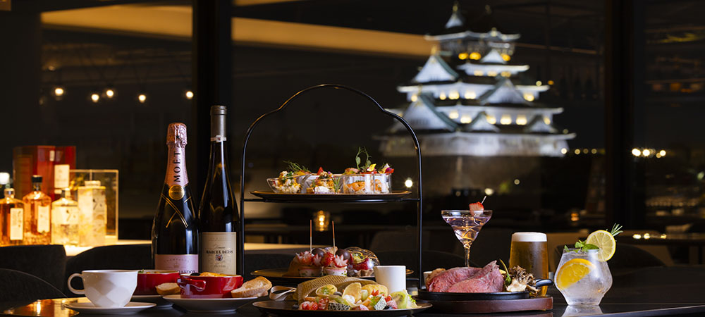 人気のメインディッシュやスイーツなどを楽しめる夜限定の「SENプレミアムハイティー」